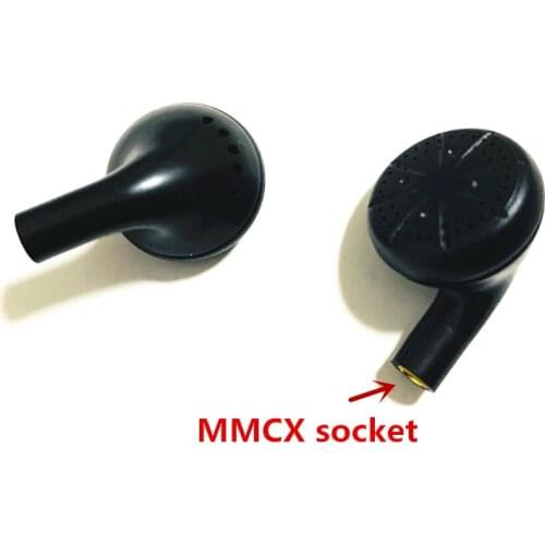 Diy MX500 earphone head MMCX socket 32ohms bass driver 1pair