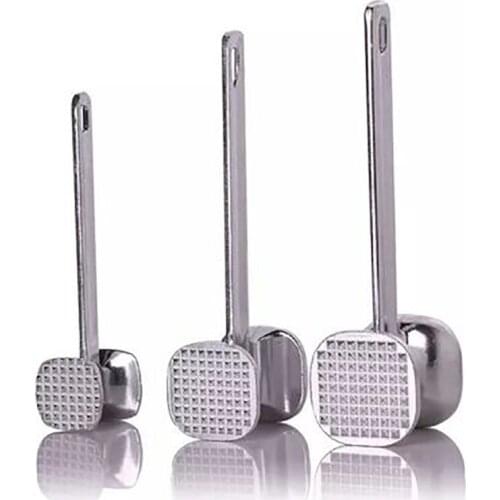 Kitchen Meat Tools Aluminum Alloy Multifunction Meat Hammer Two Sides Loose Tenderizers Steak Pork Kitchen Gargets Accessories