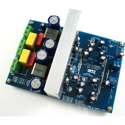LJM assembled amplifier board L20DX2 IRS2092 Top Class D amplifier board IRAUDAMP7S 250W*2 8ohm pg