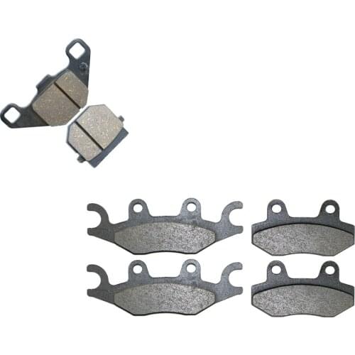 Brake Pill Pads set for CECTEK ATV EFI500 EFI 500 King Cobra 09 10 2009 2010 Front Rear