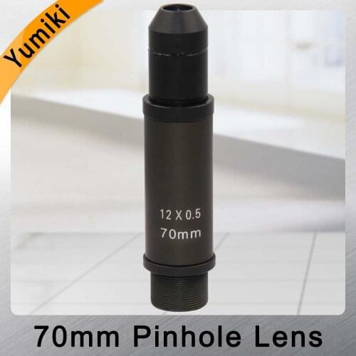 New Arrivals 2.0Megapixel 70mm pinhole Lens CCTV Lens M12 mount Image Format 1" F1.6 Fixed Iris long viewing distance