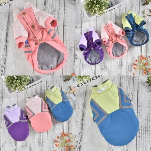 Dog Pets Clothing Winter Puppy Jacket Garment Cat Chihuahua Yorkshire Terrier Pomeranian Maltese Bichon Poodle Schnauzer Clothes