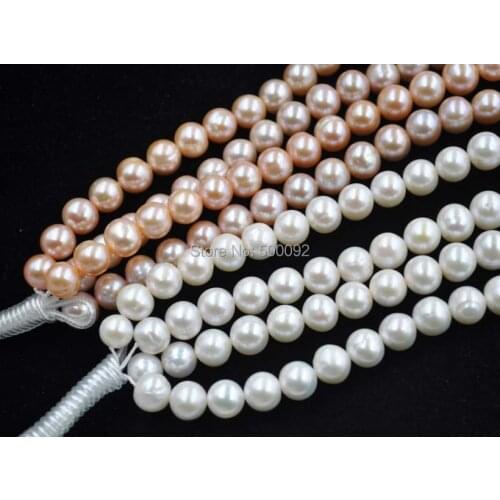 Wholesale 4 strands 10mm white cultured freshwater pearl