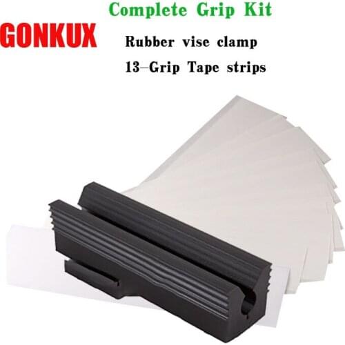 Professional Golf Rubber Vice Clamps Club Grips - Shaft Protector Double Side Golf Grip Tape