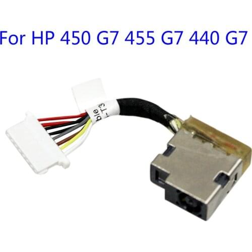 For HP 450 G7 455 G7 440 G7 DC POWER Jack Connector CABLE Socket Plug