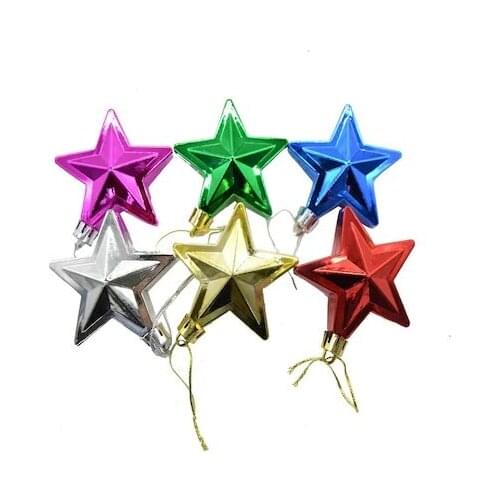 KBK Market Asorti Star Christmas Tree Ornament