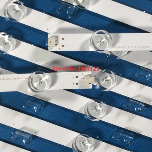 1142MMLED Backlight strip For LG LG 55LN5600 55LA6205 55LN5750 55LA620S 55LA6210 55LN5400 55LA6208 55LN549E Pola 2.0 55 R L