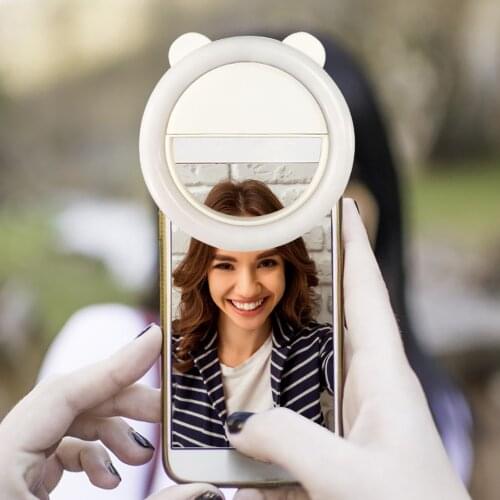 LED Selfie Light Phone Flash Light Led Camera Clip-on Mobile Phone Selfie Ring Light Video Light Enhancing Up Selfie Lamp