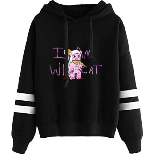 I Am Wildcat Hoodies Unisex Long Sleeve Fashion Streetwear Hooded Sweatshirts
