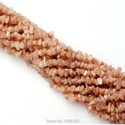 High Quality 5-8mm Natural Color Sun Stone Chip Shape DIY Gems Loose Beads Strand 85cm Jewellery Creative Making w3331