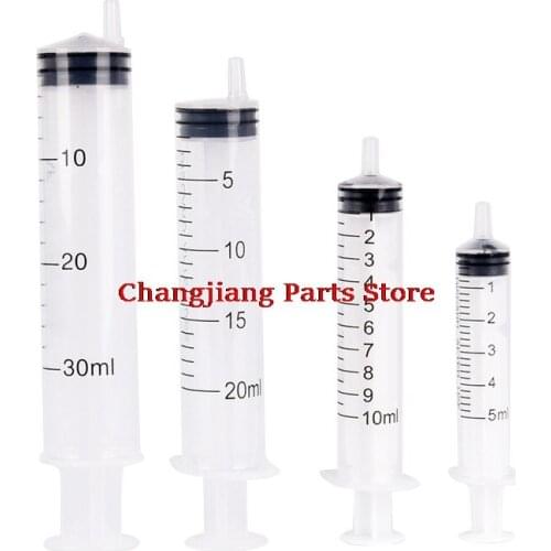 1Pc Plastic 30ML Reusable Plastic Syringe Refilling Perfume Tool Travel Needle Tube