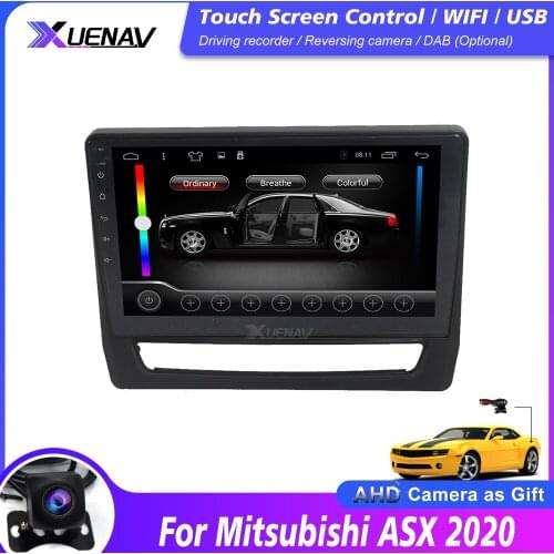 10.1 inch Car Radio Stereo Player For Mitsubishi ASX 2020 2.5D Multimedia Car GPS Radio Radio with carplay Stereo WiFi Navi