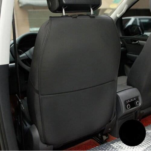 2017 PU leather Protective Anti Kicking Padded child car seat back Scuff dirt protection Interior Accessories RK754