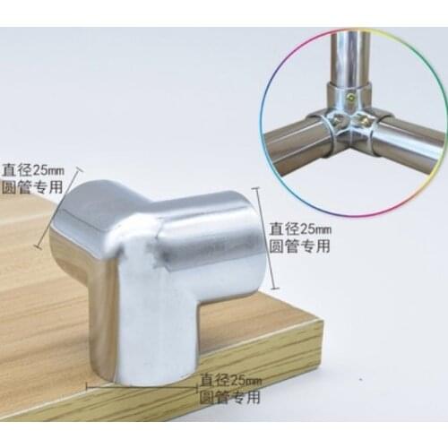 4pcs For 25mm Zinc alloy Clothes pole Y- joint connector clothes pole accessories