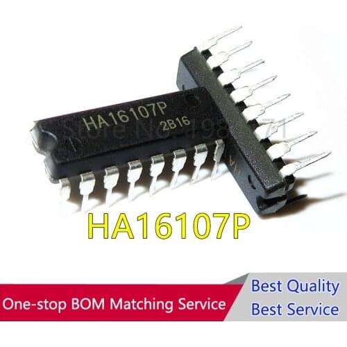 5PCS HA16107 HA16107P DIP-16 Original In Stock PWM Switching Regulator for High-performance Voltage Mode Control IC NEW