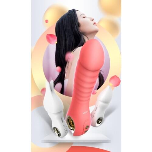 Sex Shop Automatic Piston Impact G spot Vibrating Stick Female Masturbation Heating Realistic Dildo Vibrator Sex Toys For Women