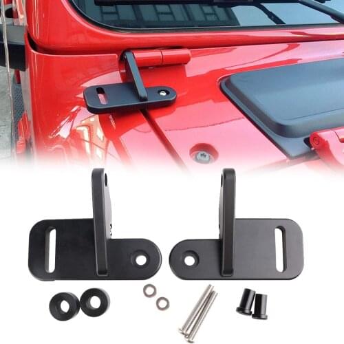 Offroad Car Light Mount LED Pod Lamp A-Pillar Corner Mounting Bracket Holder for Jeep Wrangler JL JLU Sahara Rubicon Sport 2018