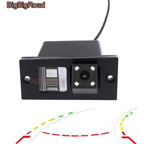 BigBigRoad For Hyundai Cargo H1 H-1 H300 H100 Grand Starex Royale iMax iload i800 Car Dynamic Trajectory Tracks Rear View Camera