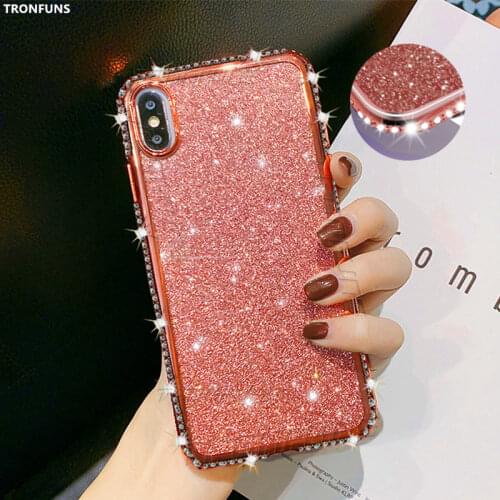 Diamond Glitter Case for Huawei P30 P20 Pro PSmart Z Plus Y5 Y6 Y7 Y9 Prime 2019 Honor 10 20 i 8X 8C 8A 8S Mate 30 20 Lite Cover
