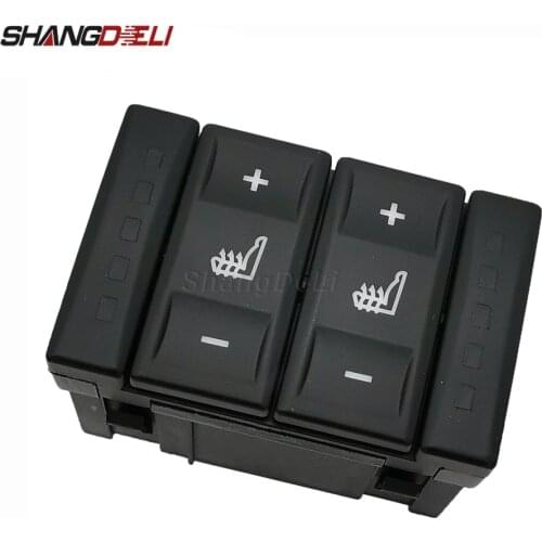 Black Seat Heating Button Control Switch 6M2T 19K314 AC 6M2T19K314AC For Ford Mondeo MK4 S-MAX Galaxy MK3