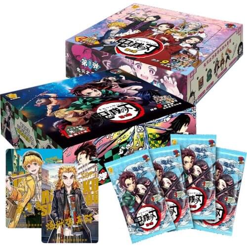 Demon Slayer Card TCG Game Cards Table Toys For Family Children Christmas Gift