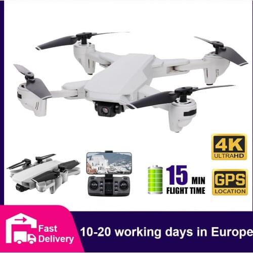 CONUSEA S103 Pro Drone with 4K Camera RC Quadcopter for Beginner with Foldable GPS Drones Follow Me Auto Return Point of Interet