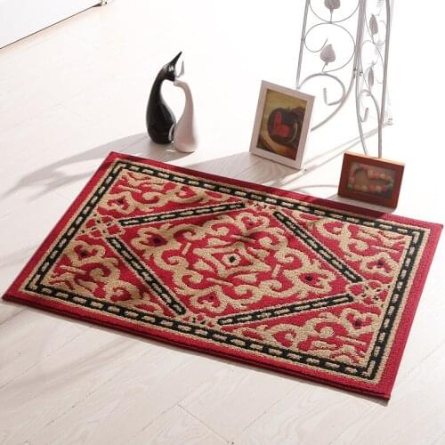 European Anti-Slip Mats Wear-Resistant Door Mats Color Ring Non-Slip Absorbent Carpet European-Style Porch Living Room Mat