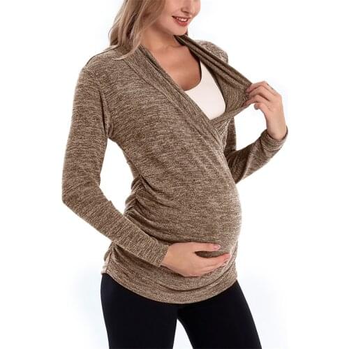 GINKANA Pullovers For Pregnant Women