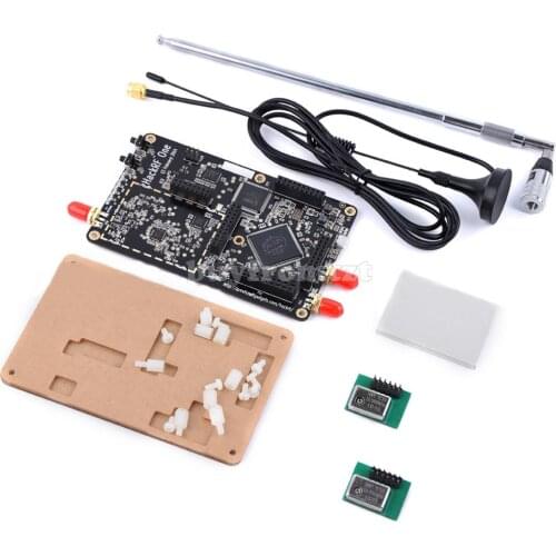 HackRF One SDR Development Board 1MHz-6GHz w/ Antennas & Acrylic Shell Unfinished