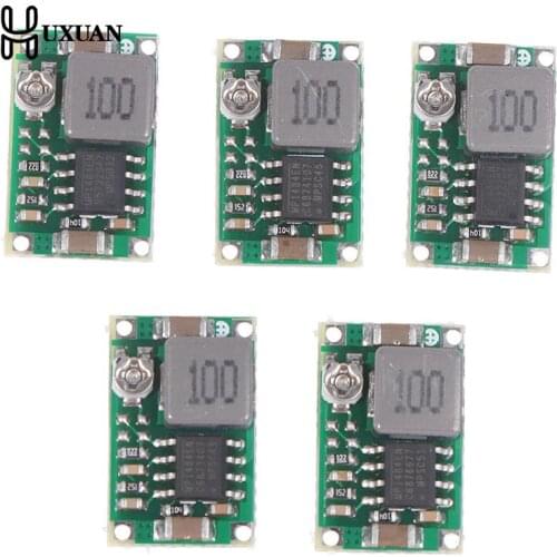 5 Pcs RC Airplane Module Mini 360 DC-DC Converter Step Down Module