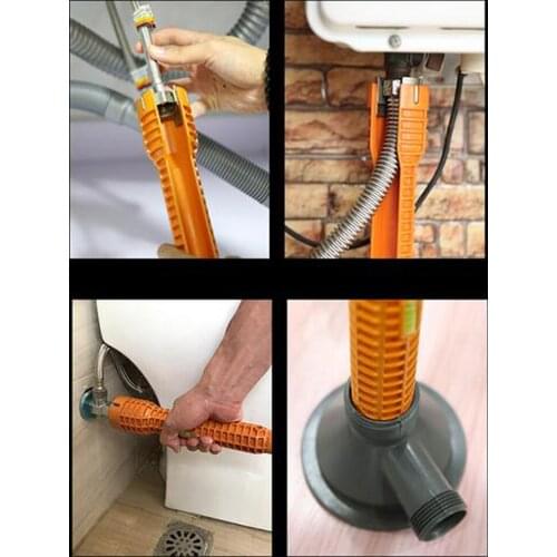 Wrench Faucet and Sink Installer- Plumbing Repair, Installation Tools Red
