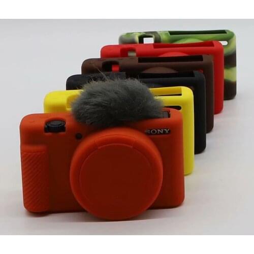 Soft silicone Camera Case Cover Rubber Case Protective Skin Bag For A7R IV A7RM4 ZV1 ZV-1