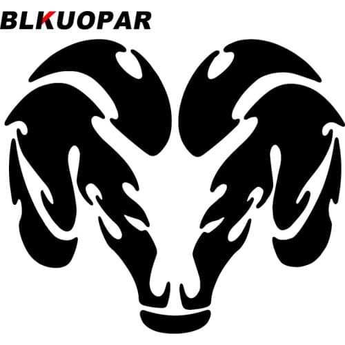 BLKUOPAR for Bull Head Car Stickers Fashionable Simple Decals Car Accessories Sunscreen Scratch-Proof Laptop Windows Decor
