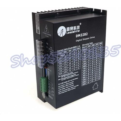Original Leadshine DM2282 2-phase digital stepper driver 2.2~8.2A work 80~220VAC replace MD2278 ND2278 for 86 110 130 motor