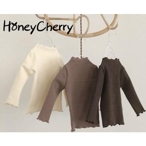 Autumn Childrens Clothing New Baby Cotton Long-Sleeved T-shirt little girls clothing girls tops