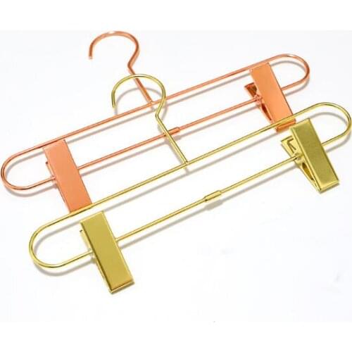 Nordic metal pants jacket can be moved non-slip underwear clothing store hanger