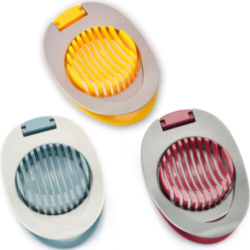 Egg Slicer for Boiled Eggs Cutter with Stainless Steel Wire Durable for Home Kitchen Dining Bar FP8