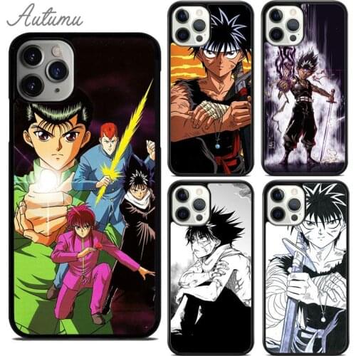 Yu Yu Hakusho Yusuke Phone Case for iPhone 11 12 Pro Max mini X XR XS SE 2020 5 6S 7 8 Plus Samsung Galaxy S8 S9 S10 Cover shell
