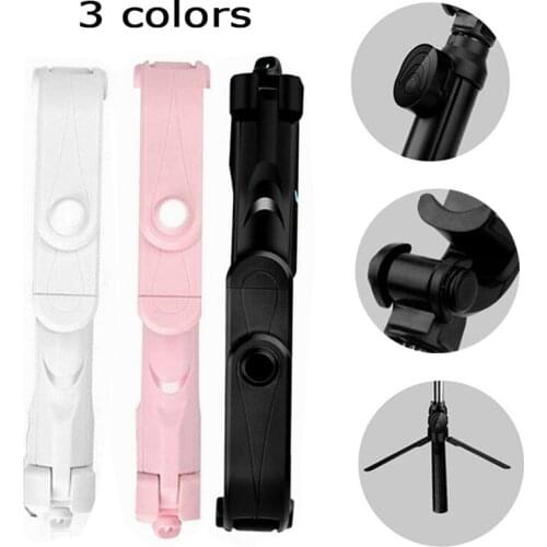 Liser Universal 3 Colors Travel Remote Shooting Horizontal Vertical Shot Phone Holder Bluetooth Tripod Selfie Stick