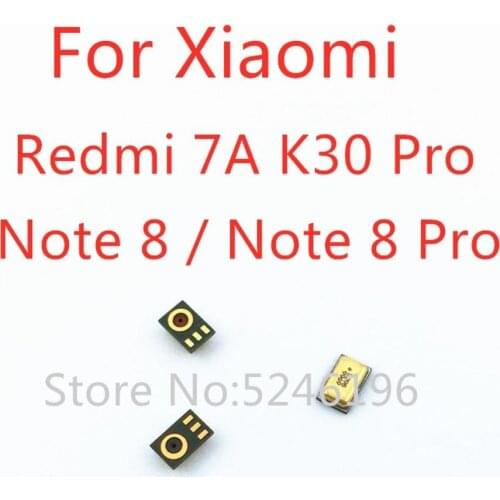 10pcs-100pcs Microphone Inner MIC Receiver Speaker For Xiaomi Redmi Note 8 / Note 8 Pro 7A K30 Pro Replacement parts