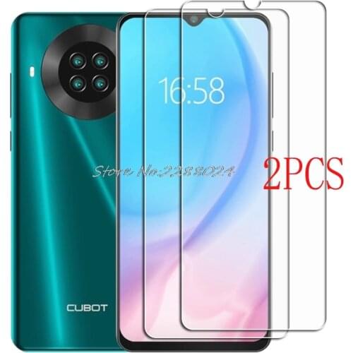 2PCS FOR Cubot Note 20 Pro Tempered Glass Protective on Cubot Note 20 NOTE20 20PRO 6.5" Screen Protector Glass Film Cover