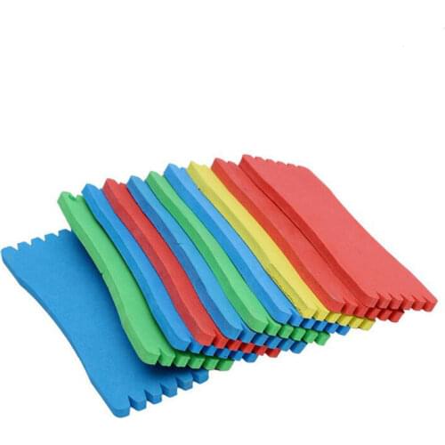 10 Pcs/lot 5*12cm4*8cm Strand Board Foam Wrap Foam Wire Board Fishing Winding Line Board Pesca Fishing Tackle Accessories