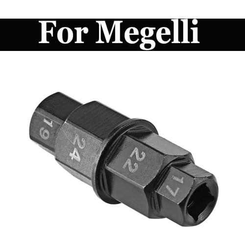 17 19 22 24mm Motorcycle Front Wheel Axle Hex Spindle Driver Removal Tool For Megelli Sport Supermoto Naked 125 250 R S Se M