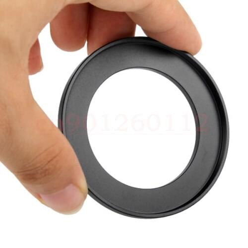 49-62mm Step-Up Metal Adapter Ring / 49mm Lens to 62mm UV CPL ND Filter Accessory