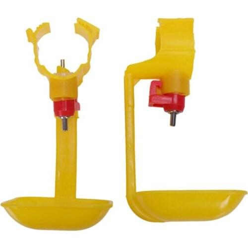 50PCS Chicken Waterer Chicken Water Feeder Automatic Poultry Drinking Machine Chicken Water Nipple Waterer for Poultry