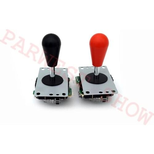 2PCS/Lot Sanwa type Arcade joystick with circuit board + Oval top ball +5 color choose +High Quanity for DIY arcade Kit Parts