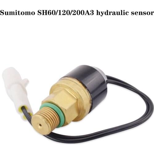 Suitable for SH60/120/200A3 hydraulic oil sensor pressure switch oil temperature sensor High quality excavator accessories