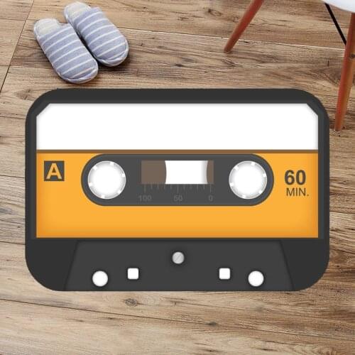 Cassette Floor Mats Custom Bathroom Kitchen Carpets Doormats DIY Living Room Floor Mat Anti-Slip Bath Tapete