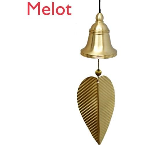 Chinese Creative Personalized Brass Decorative Wind Chimes Modern Mini B & B Household Wind Chimes Girl Ornaments Fresh