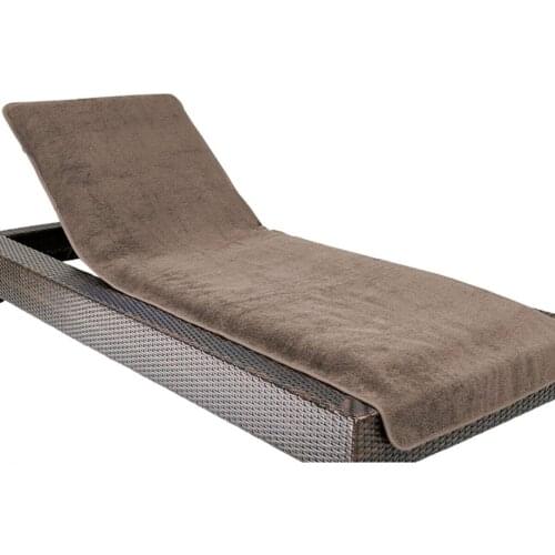 100% Cotton 75x200 Brown Sunbed Beach Towels Summer Vacation Travel Products Quick Drying Fabric Pool Sea Towels